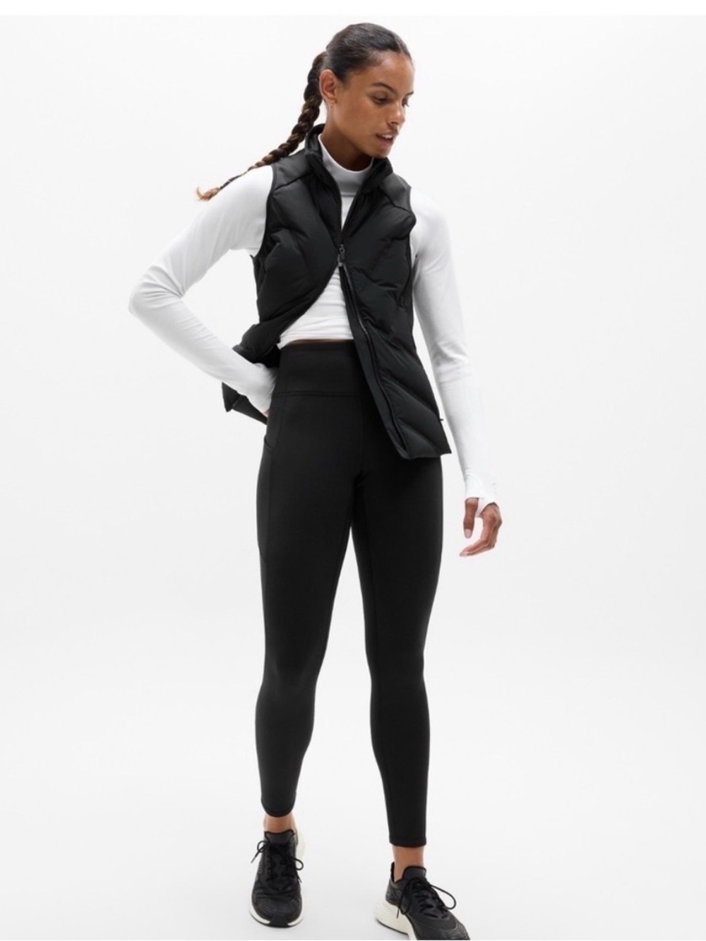 NWOT Athleta Altitude Edge Stash Tight Size L/T